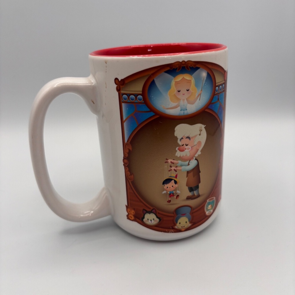 Disney Parks Pinocchio Cartoon Chibi Collectible Coffee Mug - Picture 4 of 13